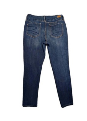 Seven7 Tummyless High Rise Stretch Jeans Skinny Shaping Slimming Size 14