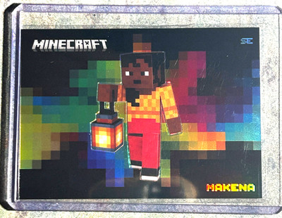 2025 MAKENA MINECRAFT SPECIAL EDITION OBSIDIAN COLOR BLAST PRIZM CASE HIT SSP SP