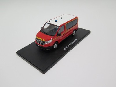 Renault Trafic 3 2020 - Fire Minibus SDIS 04 VTP France - 1/43 ELIGOR 118381