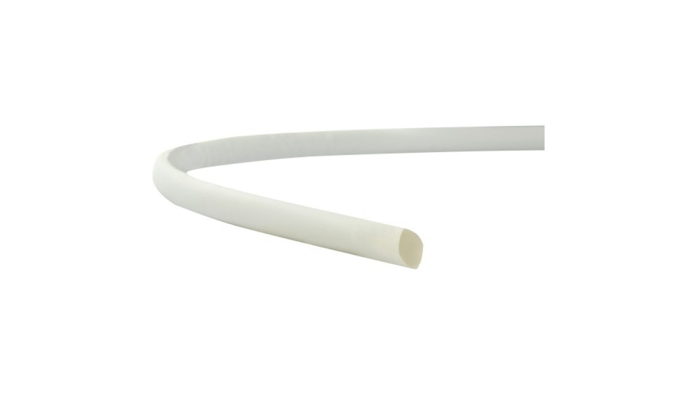 Heat shrinkable tube RC 9.5/4.8 white / 1 m /T2UK