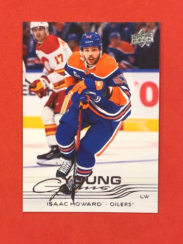 2025-26 Upper Deck Young Guns #469 Isaac Howard Edmonton Oilers