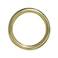 Craft County Brass O-Rings 1 1/2 Inch, 5 Pack Modern 1 1/2 Inch