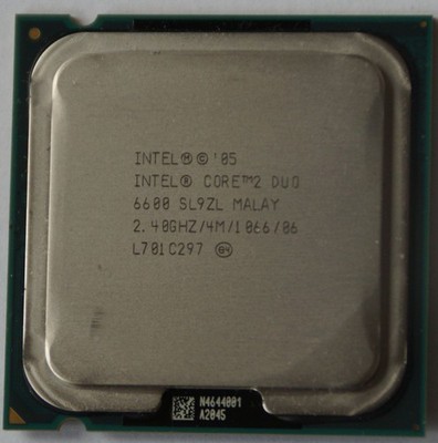  Intel Core 2 Duo E6600 - 2,4 GHz Prozessor 