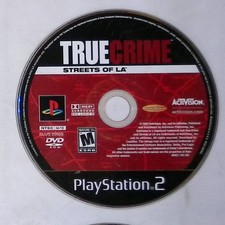 True Crime Streets of LA Playstation 2 Activision Tested and Works