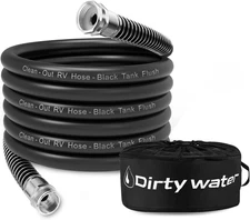 Camper & RV Black Water Hose - No-Kink Design Camper Sewer Hose - RV Accessories