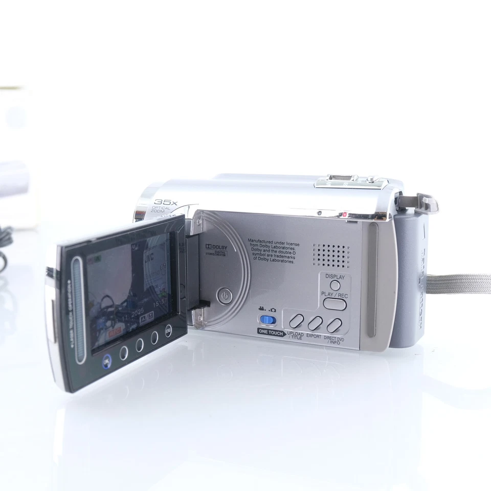 JVC Everio GZ-MG630 Digital Camcorder 60GB HDD 35x Optical Zoom CCD Handycam PAL - Image 3 of 4