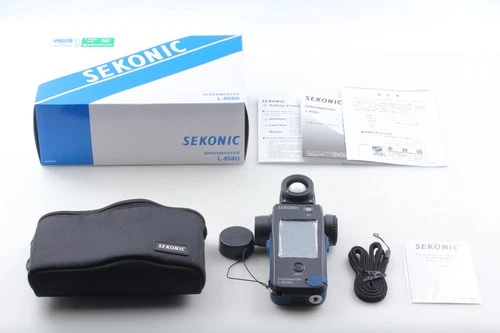 【 Top MINT w/ Box 】 Sekonic L-858D Speed Master Digital Light Meter From JAPAN
