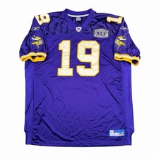 Troy Williamson Minnesota Vikings NFL Reebok Anniversary Season 2005 Jersey 56