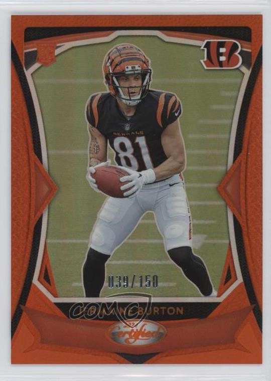 2024 Certified Rookies Orange Mirror /150 Jermaine Burton #158 Rookie RC