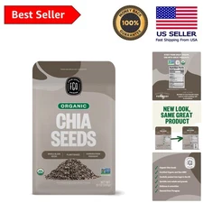 Organic Chia Seeds 2lb - Rich in Omega-3s, Nutritious  Superfood, Pack of 1