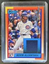 2025 Topps Kevin Alcantara 1990 Baseball Relics Series Two RC Jersey #90R2-KA