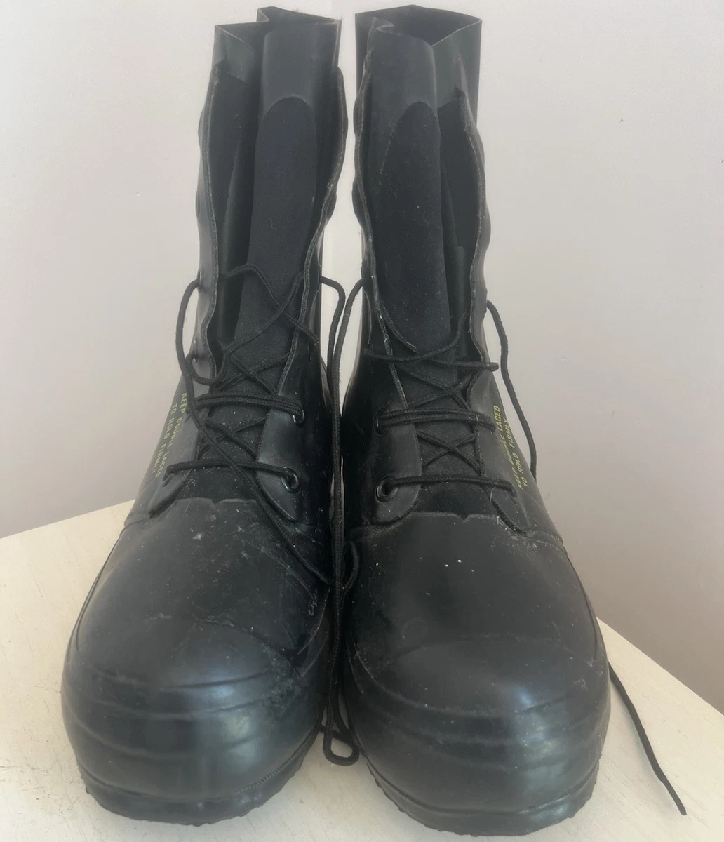 Vintage Bata USA Insulated Rubber Snow Boots Mens 7 Lace Up Vintage Bata USA Insulated Rubber Snow Boots Mens 7 Lace Up  main image 2