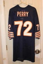 navy blue Chicago Bears William “Refrigerator” Perry (72) stitched Mitchell & Ne