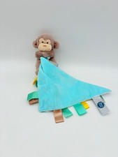 Taggies Monkey Lovey Security Blanket Baby Nu...