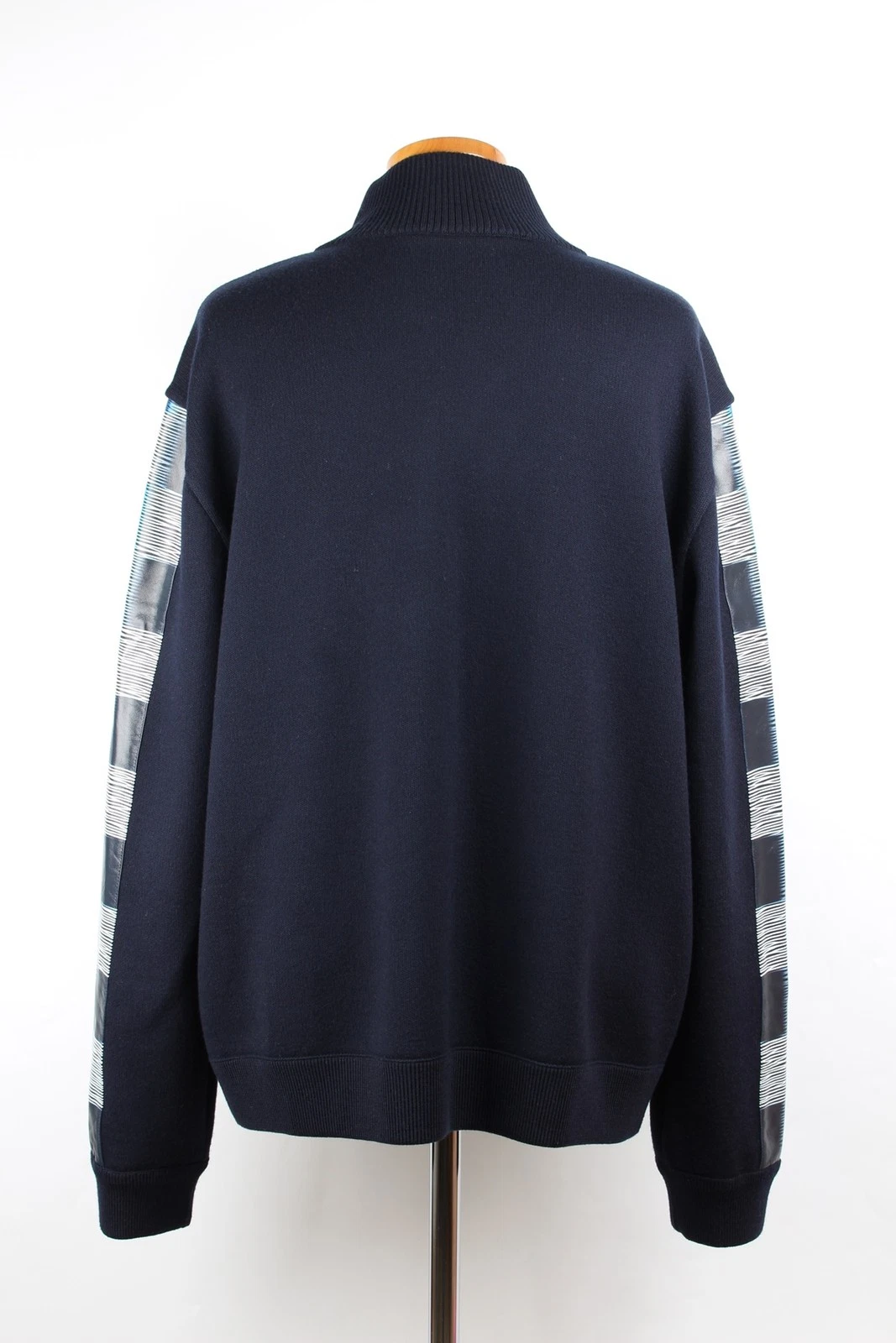 LOUIS VUITTON（LV） Louis Vuitton Track Top in misto lana e pelle XL 71933860