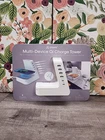 Atomi Multi-Device Qi Charge Tower White- Brand New