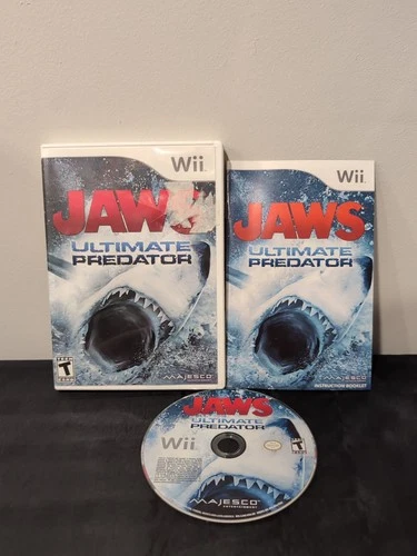 JAWS: Ultimate Predator (Nintendo Wii) Complete With Manual 2011