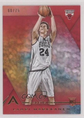 2017-18 Panini Ascension Base Red 60/75 Lauri Markkanen (Shooting) Rookie RC 1e3