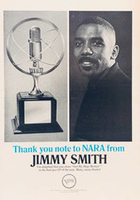 JIMMY SMITH vintage 1965 POSTER ADVERT NARA AWARDS