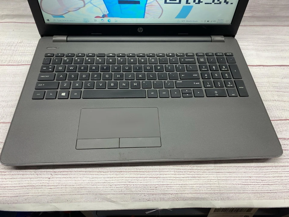 HP 255 G6 15,6 дюйма 4 Гб 500 Гб AMD E2-9000e 1,5 ГГц DVD-RW HDMI Win10 — отремонтированный - Изображение 4 из 4