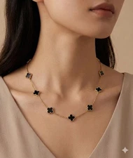 Oro Laminado Gold Filled Lucky Necklace