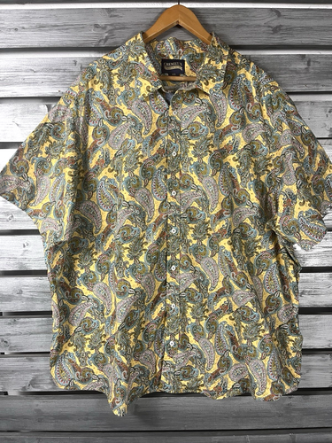 Chemise Homme Daniel Cremieux - Taille L - Manches Courtes, Tissu Fin Italien - Occasion Très Bon état