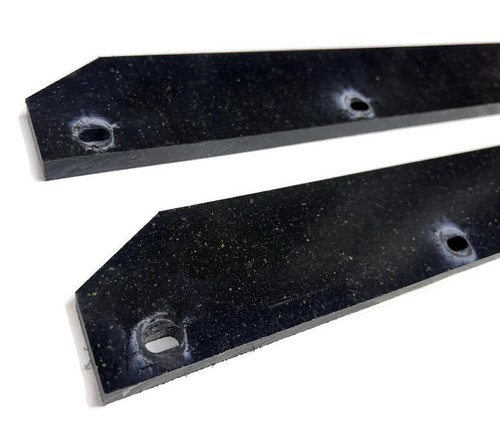 1/2" Heavy Duty POLY CUTTING EDGE for 54" John Deere Snow Plow Snowplow Blade - Picture 3 of 5