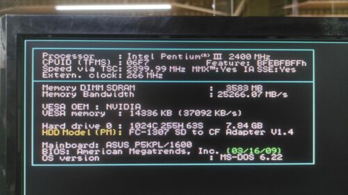 Carte mère ASUS P5KPL/1600 avec processeur Q6600 et 4 Go de RAM DDR2 - Photo 8/9