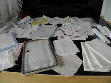 33 Damen Taschent&uuml;cher  Baumwolle auch mit Spitzenrand  ..NEU