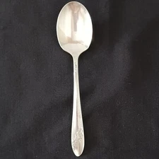 Tudor Plate 1946 QUEEN BESS II Cream Jelly Spoon Oneida Silverplate Flatware
