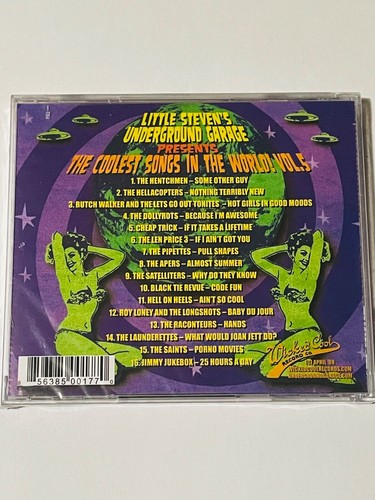 Little Steven's Underground Garage THE COOLEST SONGS IN THE WORLD! VOL.5 CD NEW - Picture 2 of 2