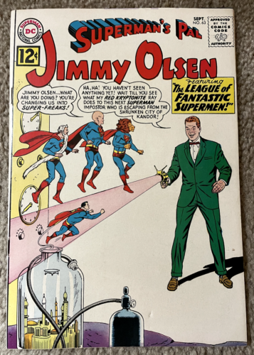 Vintage Silver Age Superman's Pal Jimmy Olsen #263 DC Comics 1962 12¢ cover VF - Picture 1 of 4
