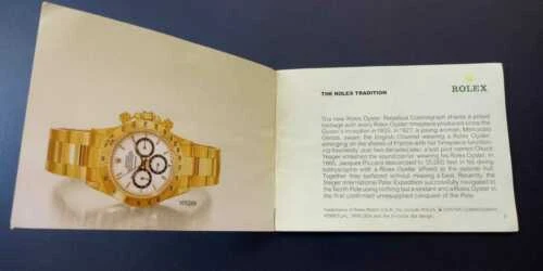 Manuali e guide Rolex Daytona per orologi