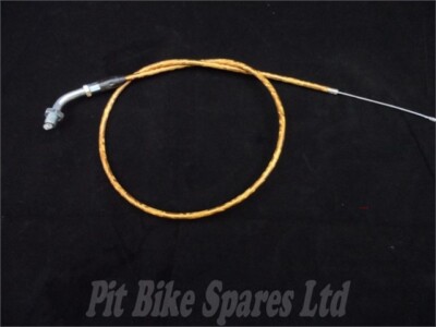 Pit Bike Gold abgewinkelter Gaszug Gaszug, Drehzahlzug für Gas