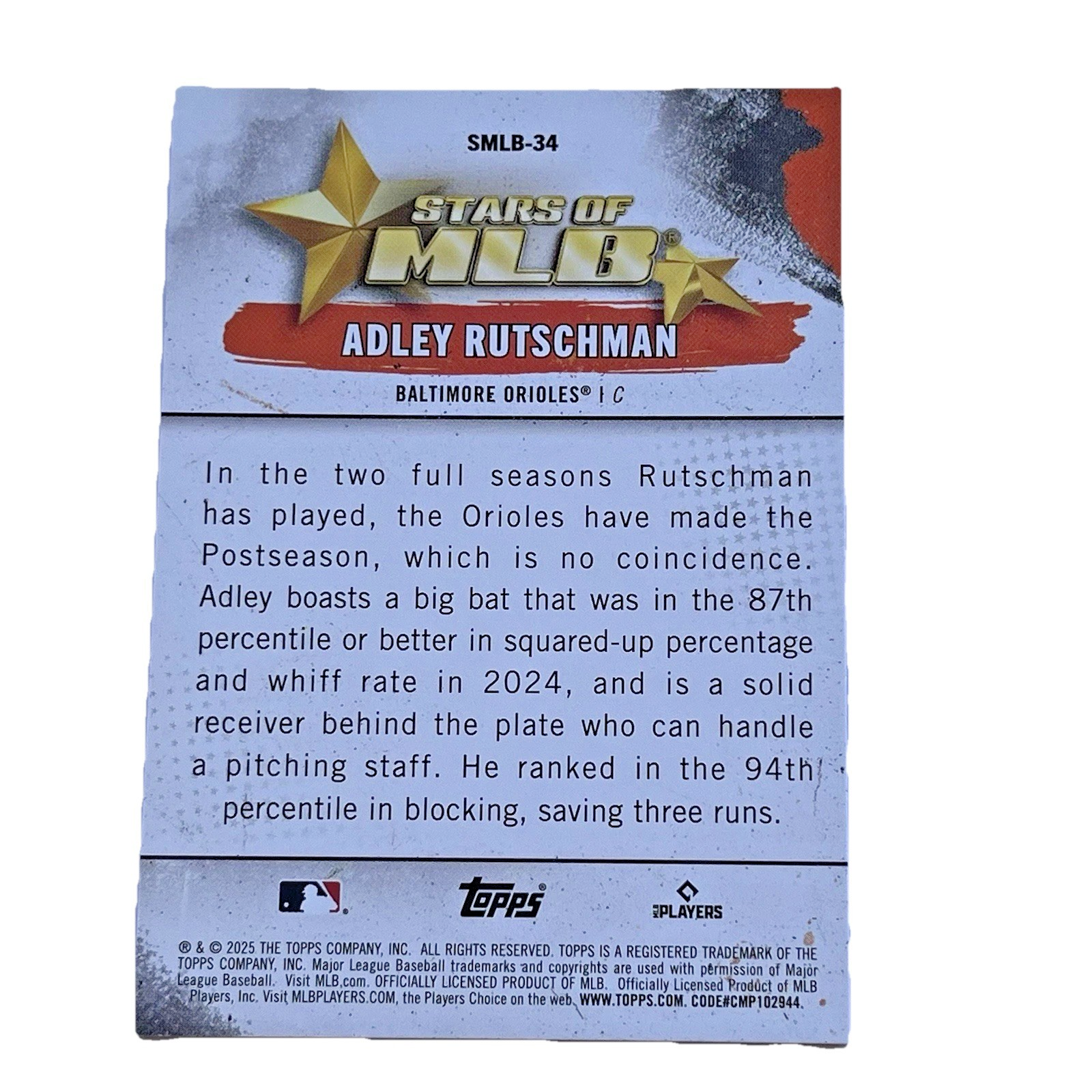 2025 Topps Series 2 #SMLB-34 Adley Rutschman – Baltimore Orioles | eBay