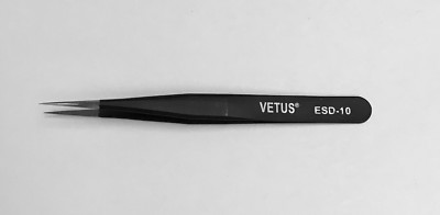 ESD-10 Vetus Tweezers Eyelash Extension Tweezer Tweezers ESD-10  ( 2-pack) 