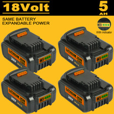 For DeWalt 20V 20 Volt Max XR 5.0AH 6.0Ah Lithium Ion Battery DCB206-2 DCB205-2