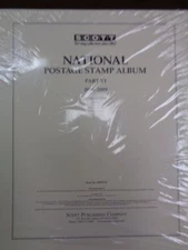 Scott US National Stamp album collection pages supplement 2006-2009 pt 6 100NTL6