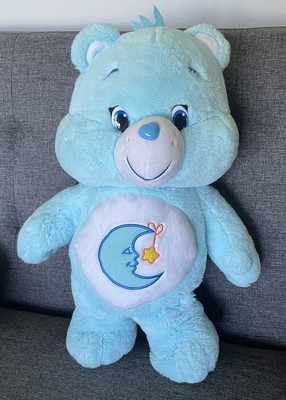 Care Bear Share Bear Just Play Blue LULLABY MOON Plush Stuffed New 2014 20''
