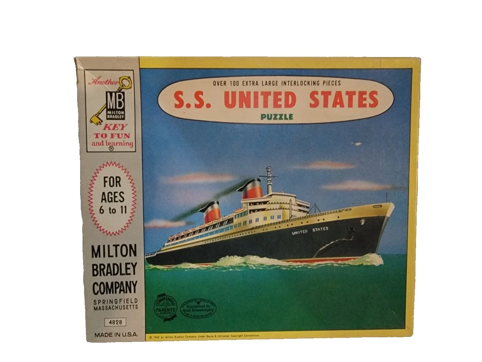 Milton Bradley 1960 Vintage Manufacture Board & Traditional Games