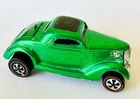 Hot Wheels Redline 1969 Classic 36 Ford Coupe US Green with Black Interior