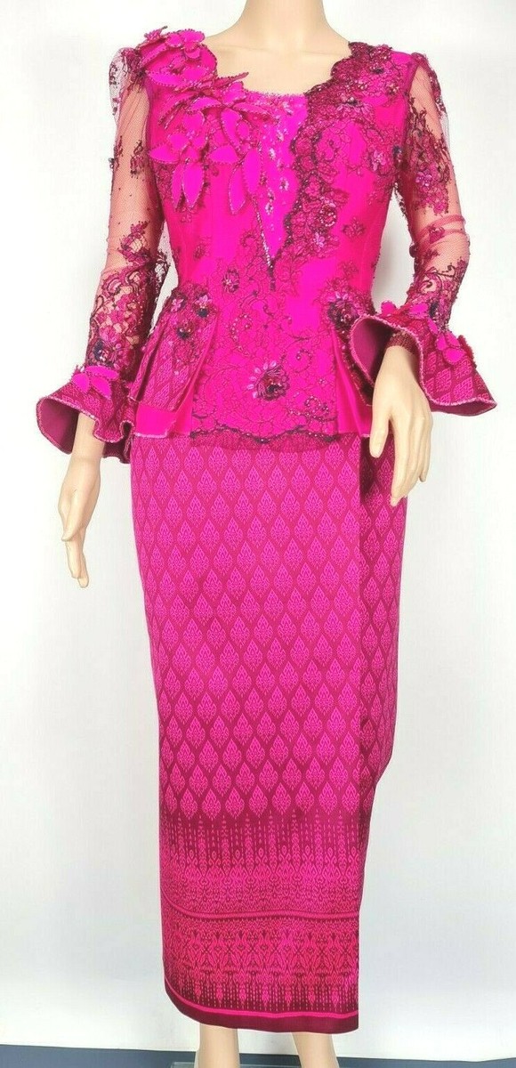 cambodia dress design NIMBU | Cambodia Women's A Line Dress with Pockets