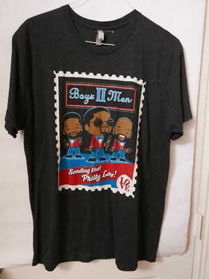Boys II Men Sending That Philly Love Next Level T-Shirt Men s Size XL