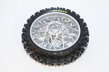 Losi Dunlop MX53 Rear Tire Mounted, Chrome: Promoto-MX LOS46007