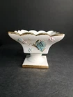 Vintage Hull Pottery Butterfly Square Footed Pedestal Bowl Planter Vase