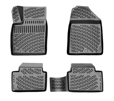 Motohobby - Set di tappetini in velour per Hyundai i30 III/Kia Ceed III (dal 2018), qualità premium, 4 pezzi, su misura