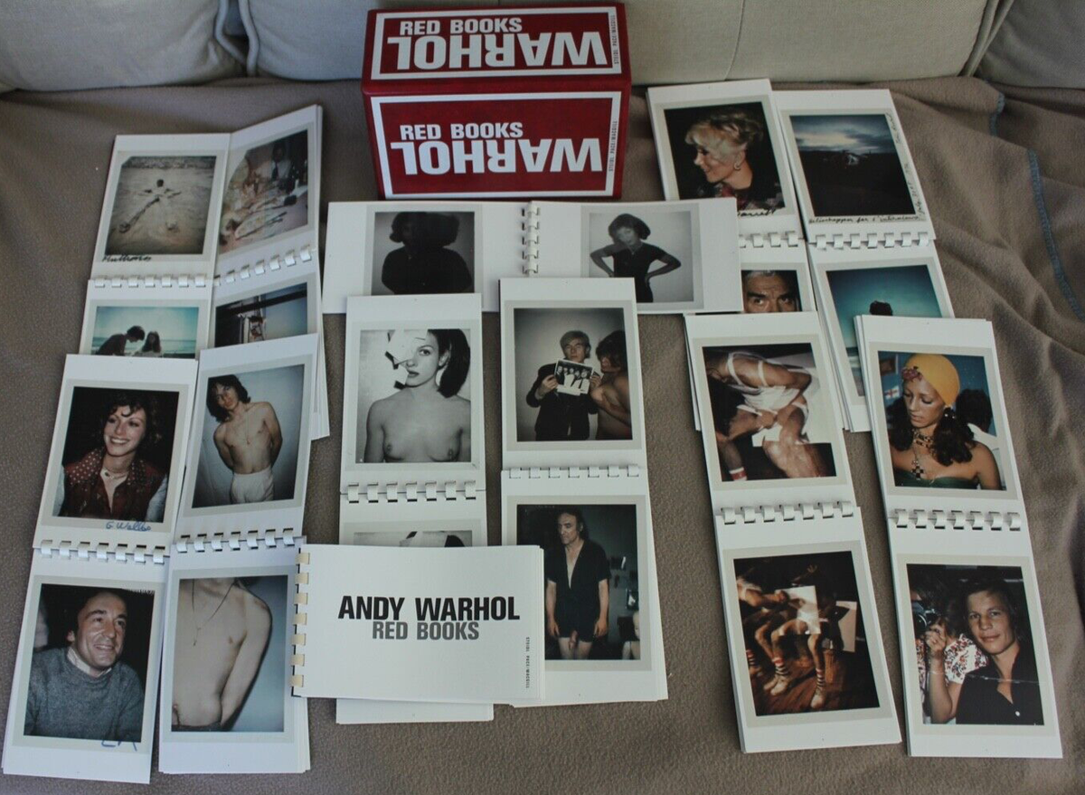 アンディウォーホール　RED BOOKS Warhol Red Books 9783865210197 like new complete set with