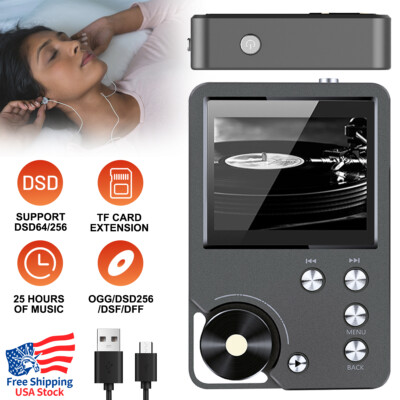 HiFi MP3 Player Lossless Sound High Definition DSD Music Voice Recorder MP4
