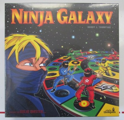 Ninja Galaxy Board Game 2006 Randy J Thompson NEW