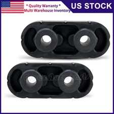 OE 15092802 Exhaust Pipe Muffler Hanger Insulator Pair for Chevy GMC Cadillac